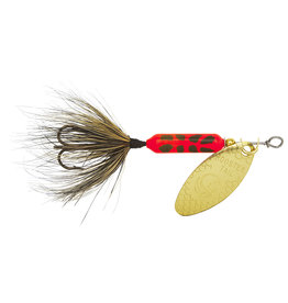 Wordens Rooster Tail - 2-1/2" 1/6 Oz - Flame Coachdog