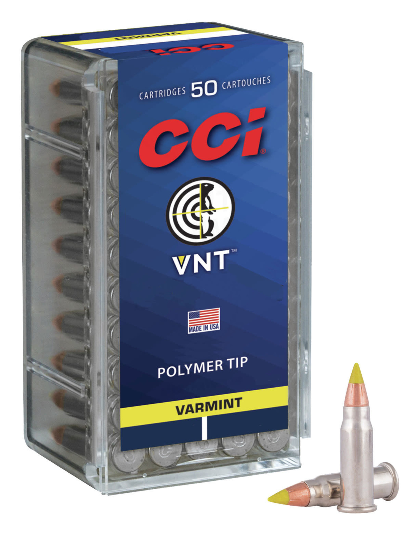 CCI Varmint .22 WMR 30gr VNT - 50 Count