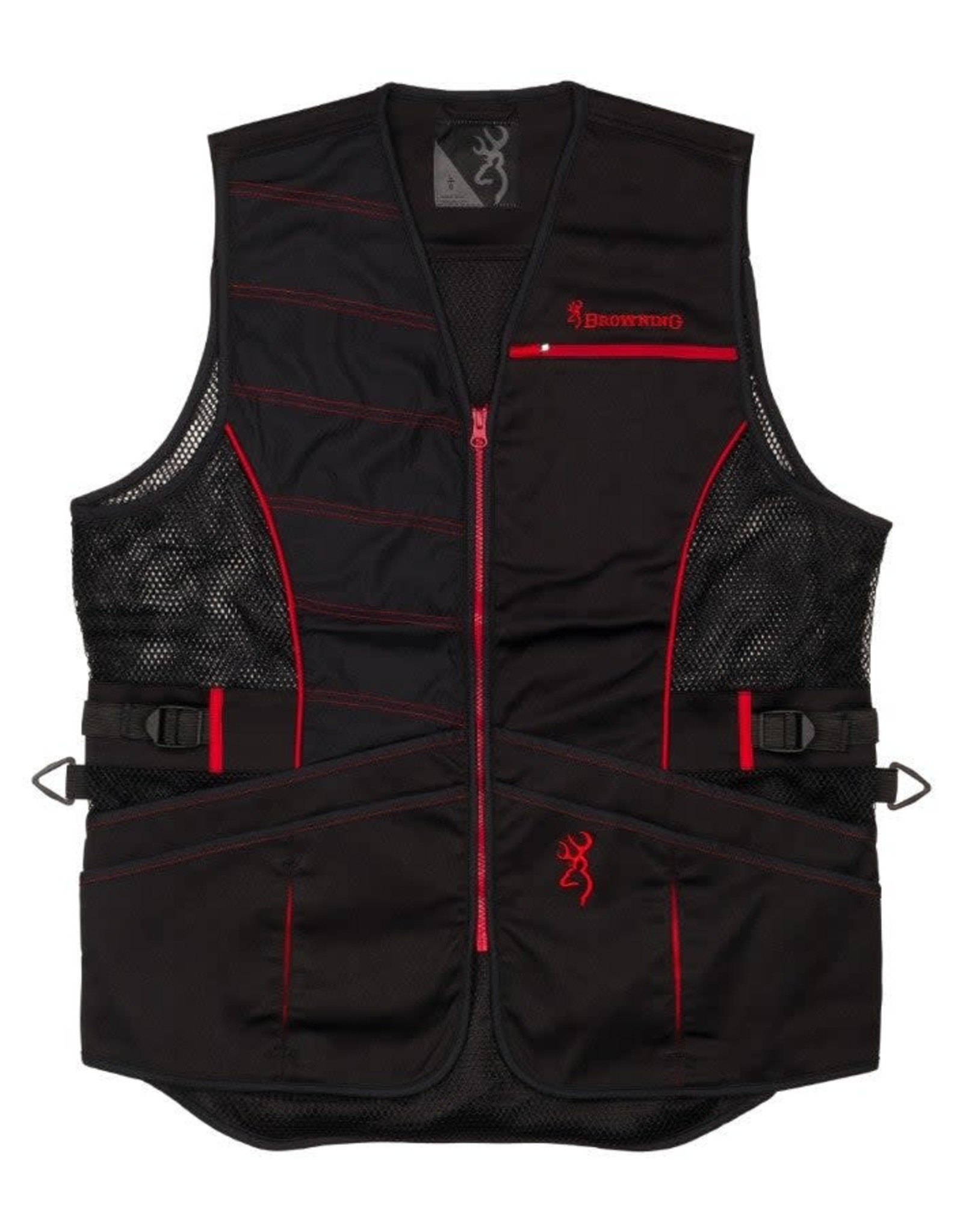 Browning Browning Ace Vest - Blk/Red - LG
