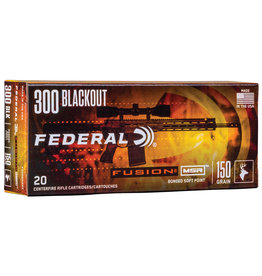 Federal Federal 300 Blackout 150 gr Bonded Soft Point - 20 Count