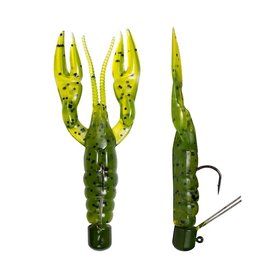 Lunkerhunt Finesse Craw - 1/4 Oz 3" - Pre-Rigged - Watermelon Seed
