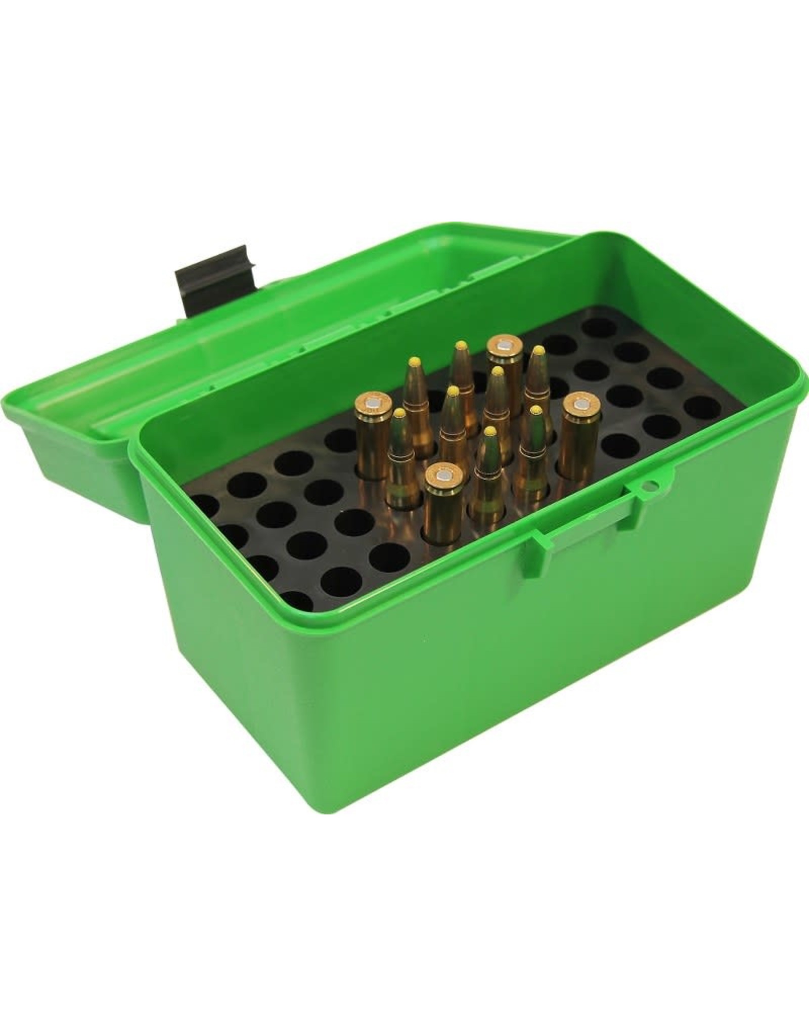MTM Case-Gard™ Deluxe Ammo Box w/ Handle - 50 Round