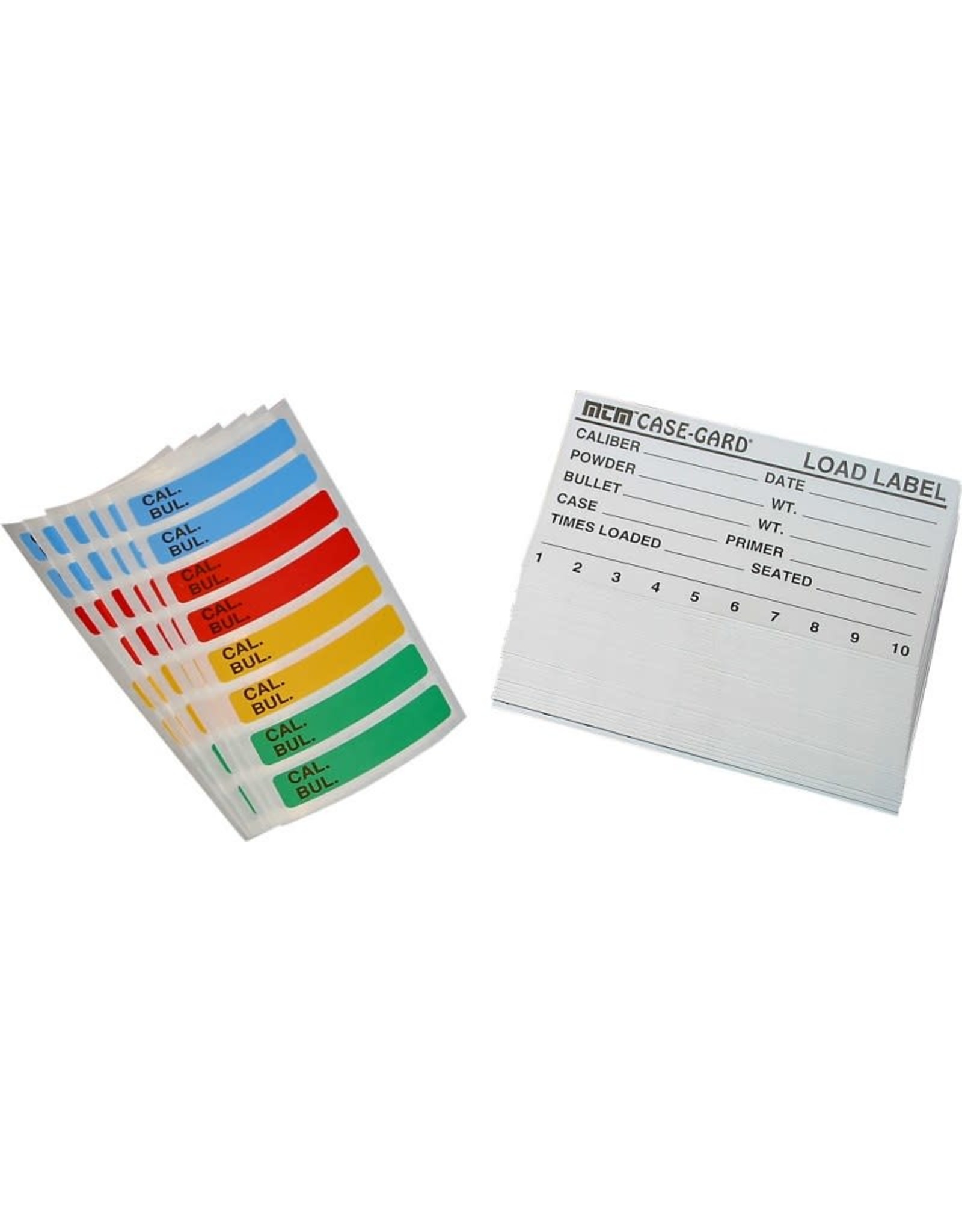MTM MOLDED PRODUCTS MTM Reloading Labels