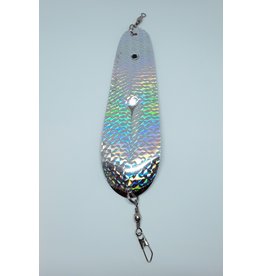Kokabow Fishing Tackle 3.75" Tail Feather - Silver Foil