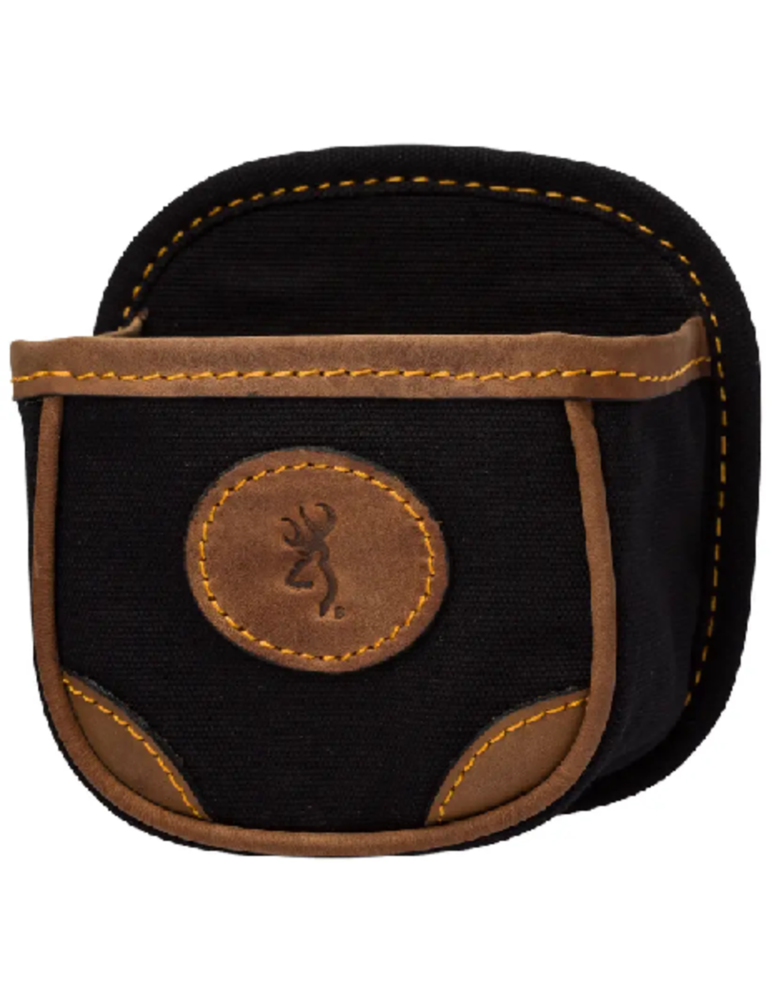 Browning Lona Canvas Leather Shell Pouch - Black