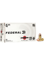 Federal .45 ACP 230 Gr FMJ Brass - 50 Count