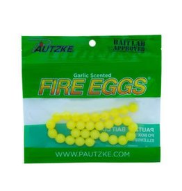 Pautzke Garlic Fire Eggs - Yellow - 30 Count
