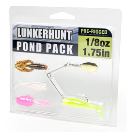 Lunkerhunt Pond Pack - 1/8 Oz 1.75" - Stained Water