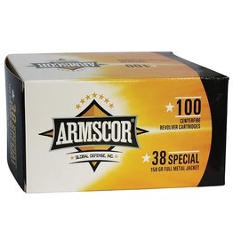 Armscor .38 Special 158 Gr FMJ 891 FPS - 100 Count