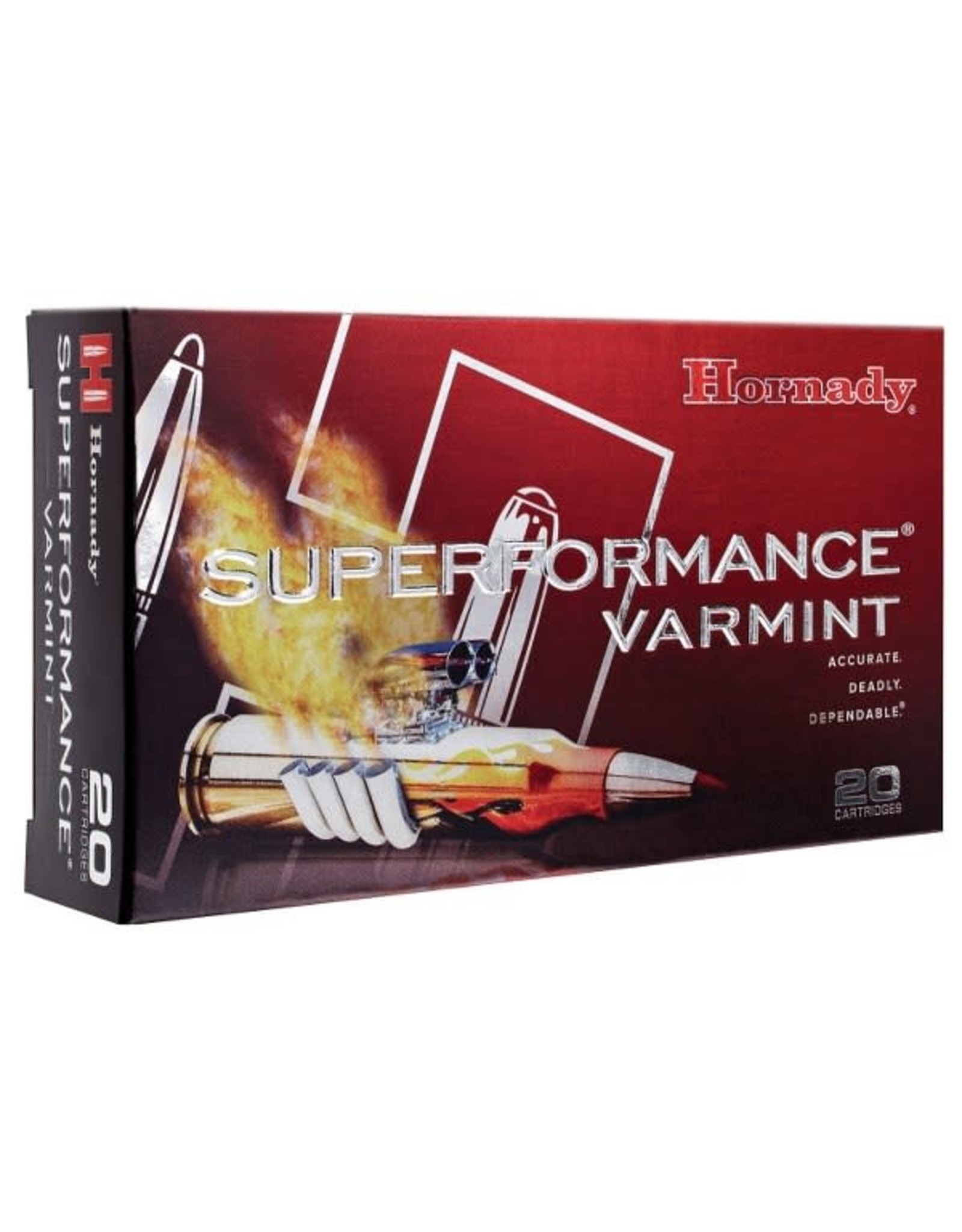 Hornady Superformance Varmint .22-250 Rem 50 Gr V-Max - 20 Count