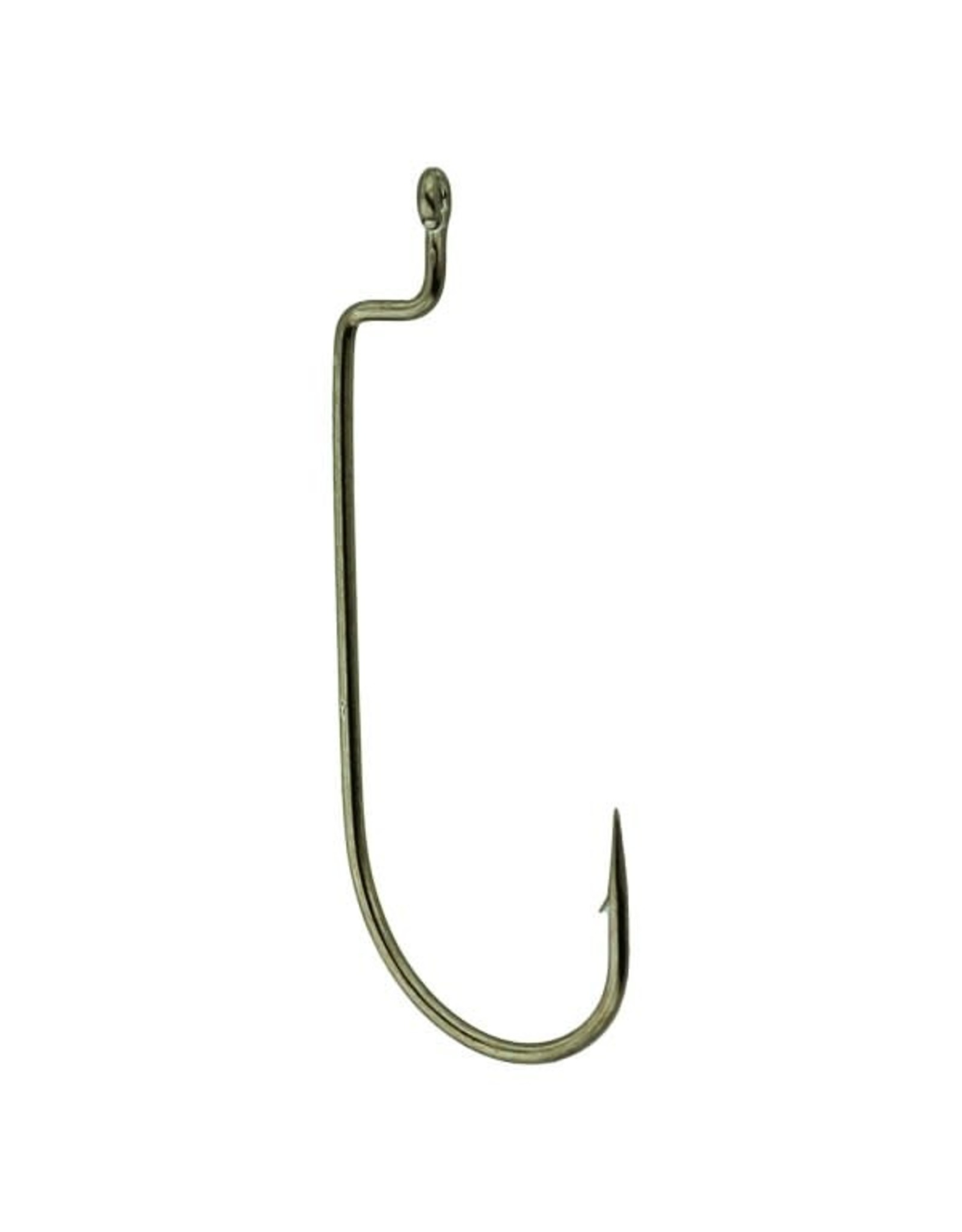 Gamakatsu Gamakatsu Offset Shank Worm Hook - Bronze - Size 1/0 - 6 Count