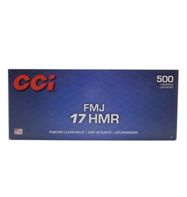 CCI CCI Small Game 17 HMR 20 Gr FMJ - 500 Count Brick