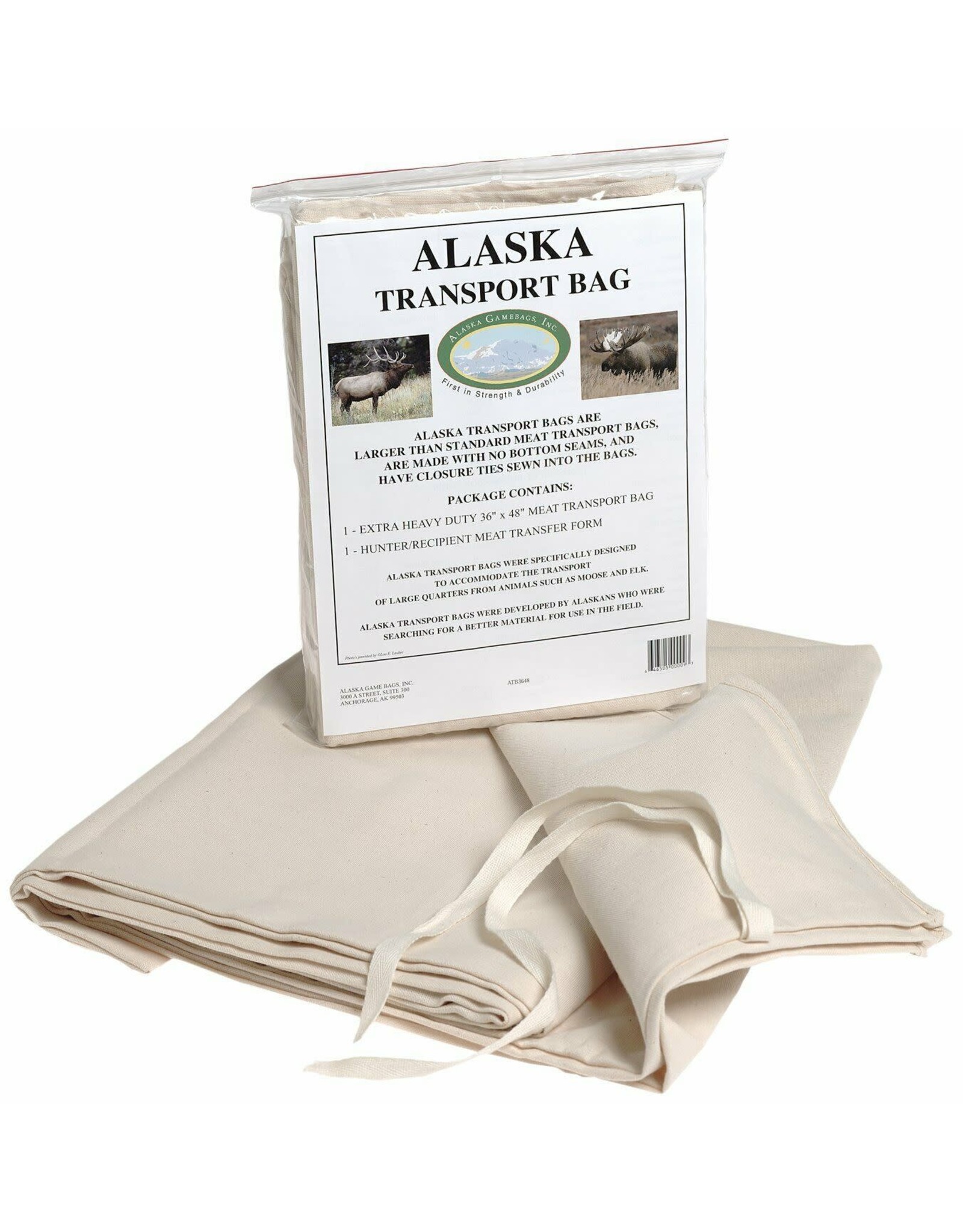 Alaska Alaska Game Bags - Alaska Transport Bag - 36"x48"
