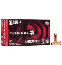 Federal Federal .38 SUPER + P 115 Gr JHP - 50 Count