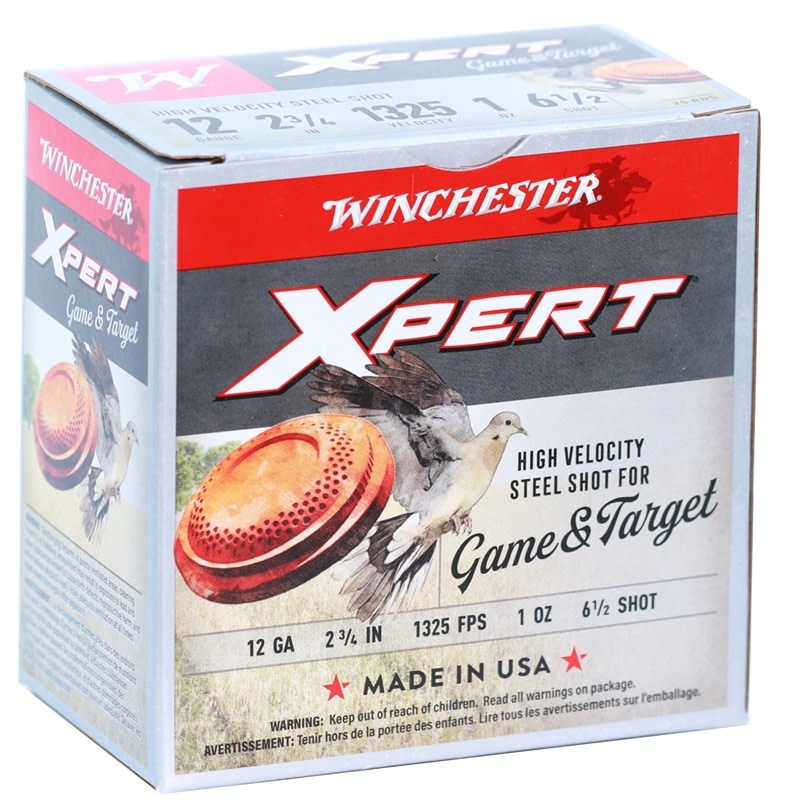 Winchester Xpert Game & Target Steel 12 Ga 23/4" 1 Oz 6.5 1325 FPS