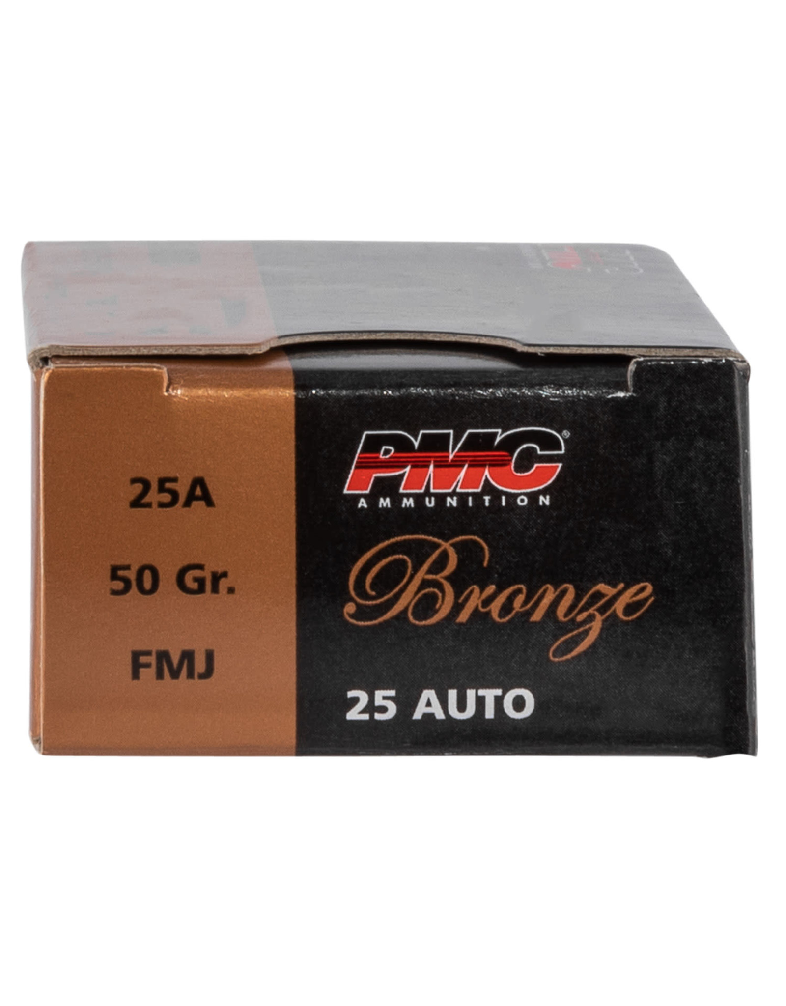 PMC Bronze .25 ACP 50 Gr FMJ 645 FPS - 50 Count