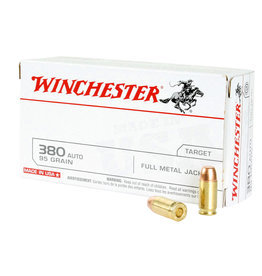 WINCHESTER AMMO Winchester .380 ACP 95 Gr FMJ - 50 Count