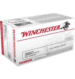 WINCHESTER AMMO Winchester .380 ACP 95 Gr FMJ - 100 Rounds