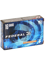 Federal Federal Power-Shok 16 Ga 2-3/4" 1-Buck - 12 Pellets 1225 FPS - 5 Count