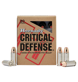 Hornady Critical Defense 30 Super Carry 100 Gr FTX - 20 Count