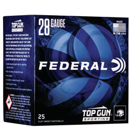 Federal Federal Top Gun 28 Ga 2-3/4" 3/4 Oz #7.5 1330 FPS - 25 Count