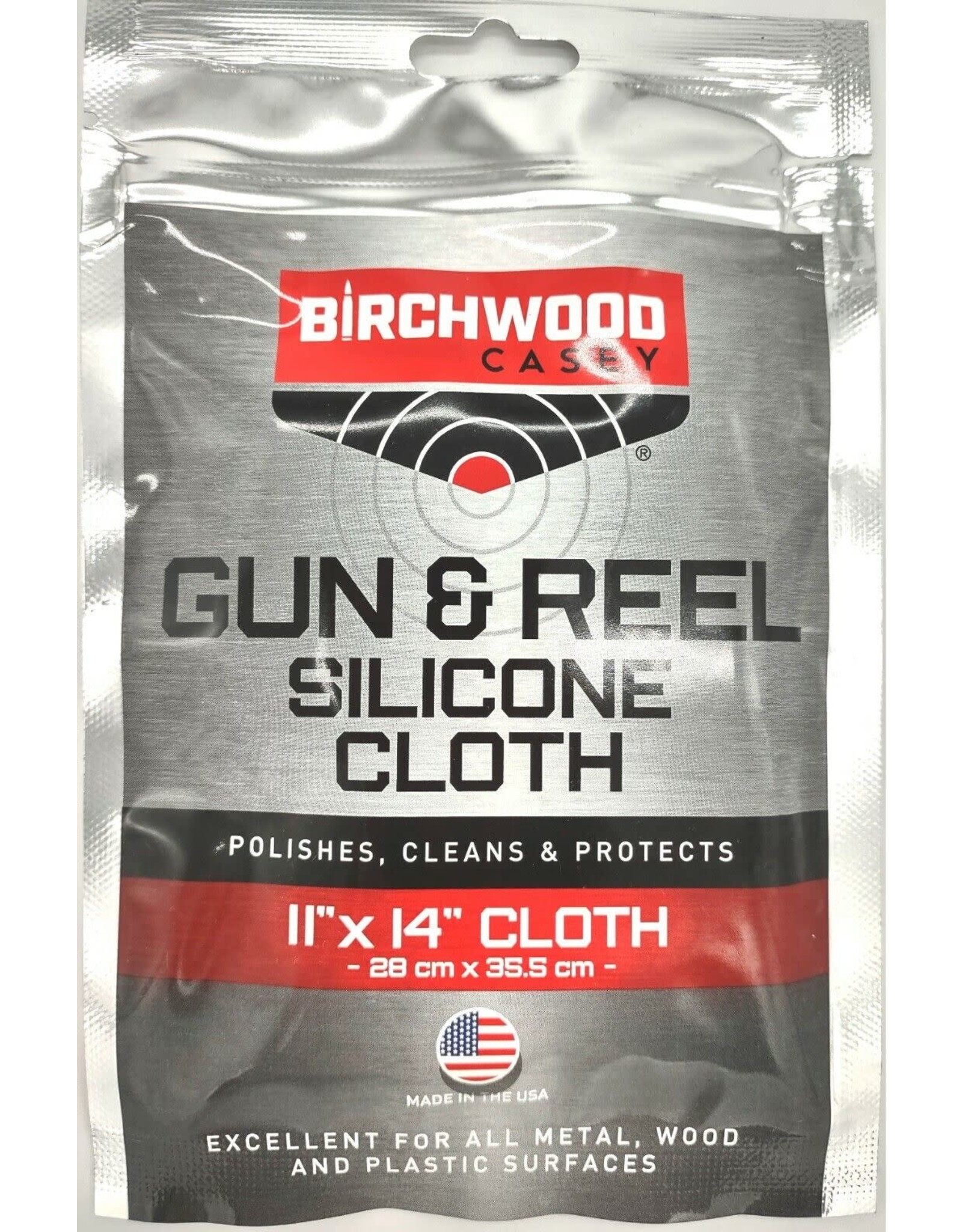BIRCHWOOD CASEY BWC Gun & Reel Silicone Cloth Cleaning Cloth 14.4"x 15"