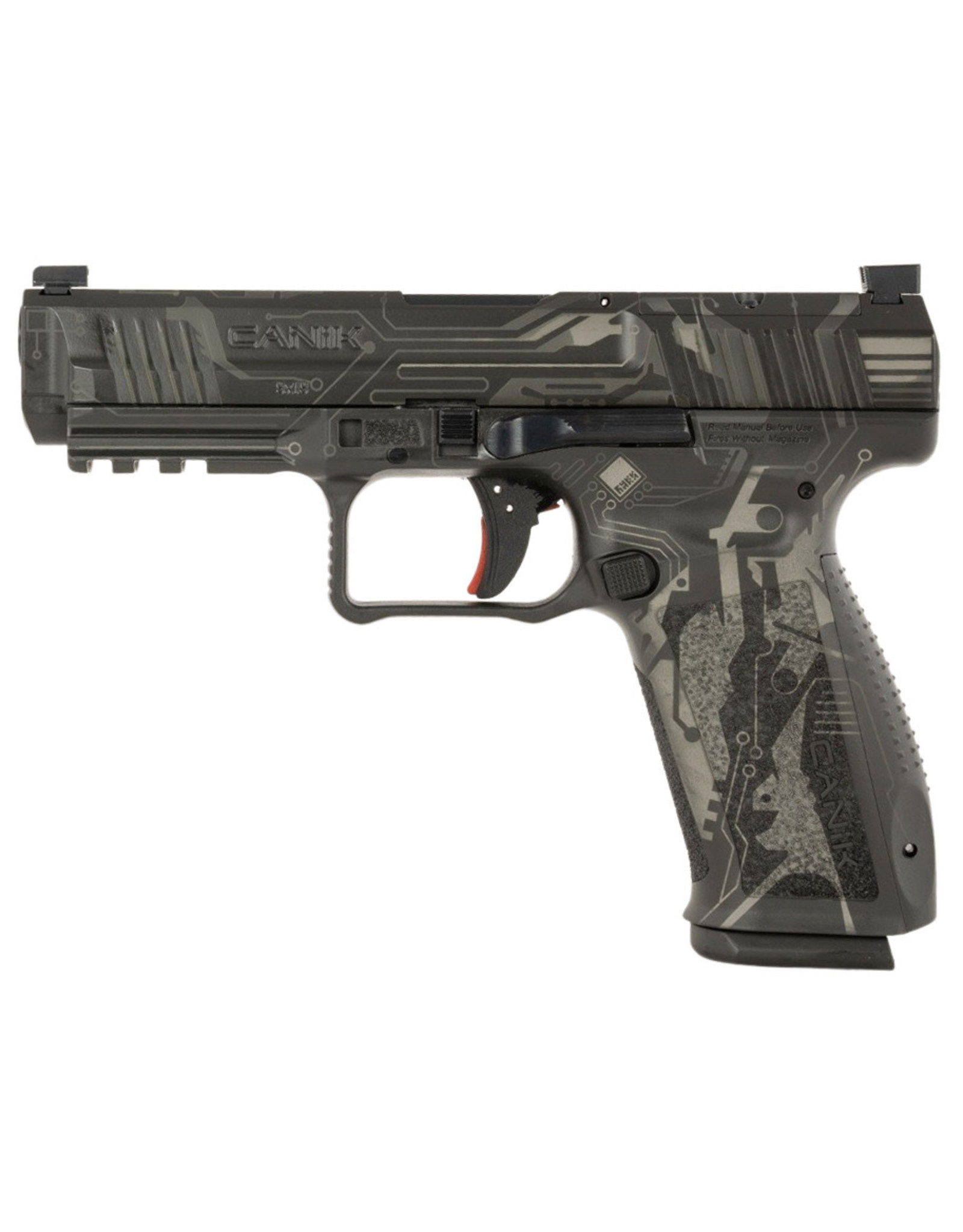Canik Mete SFT 9mm 4.46" bbl 18 & 20 +1 Rnds Dark Gray Cyber Optic Ready