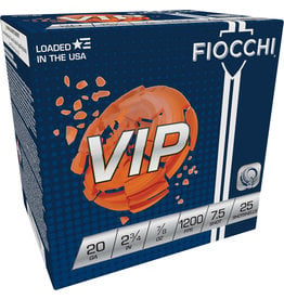 Fiocchi Fiocchi 20 Ga 2-3/4" 7/8 Oz #7.5 1200 FPS - 25 Count