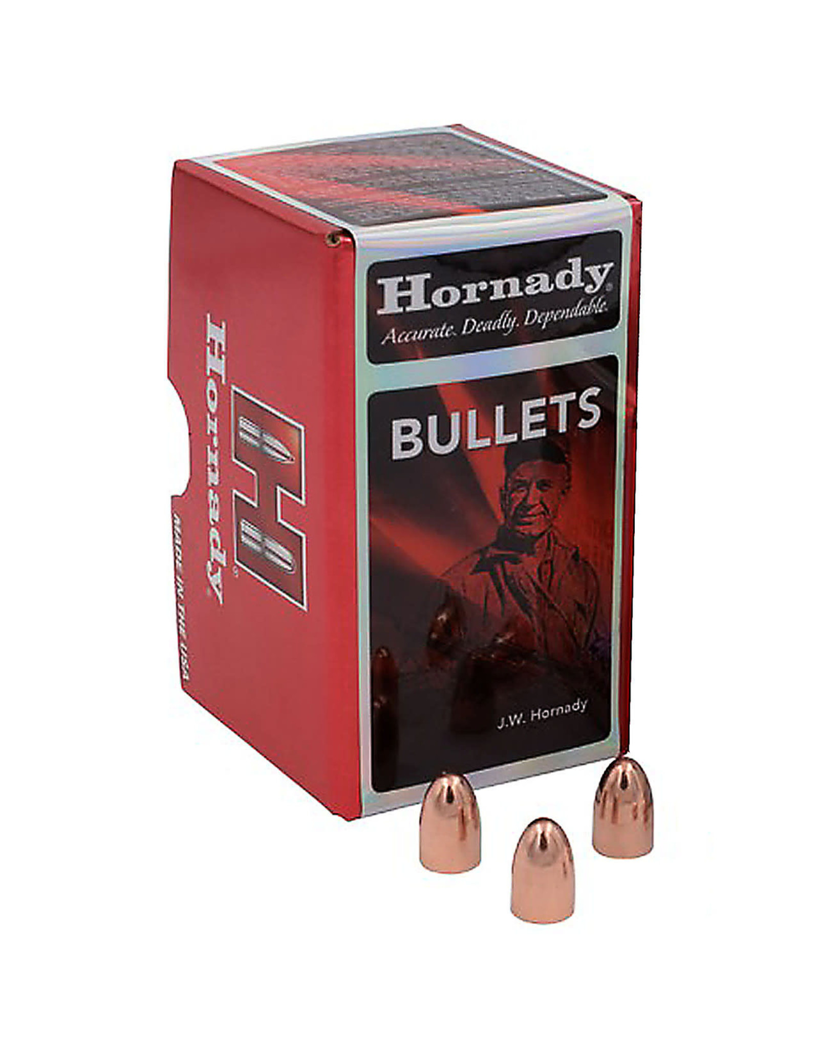 HORNADY - BULLETS Hornady Bulk Bullets 9mm 115 gr FMJ RN - 500 Count