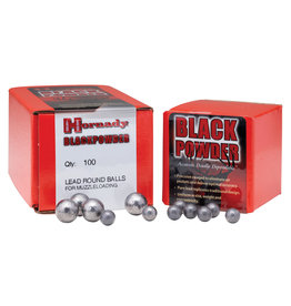 Hornady .50 Cal (.480") Lead Round Balls - 100 Count
