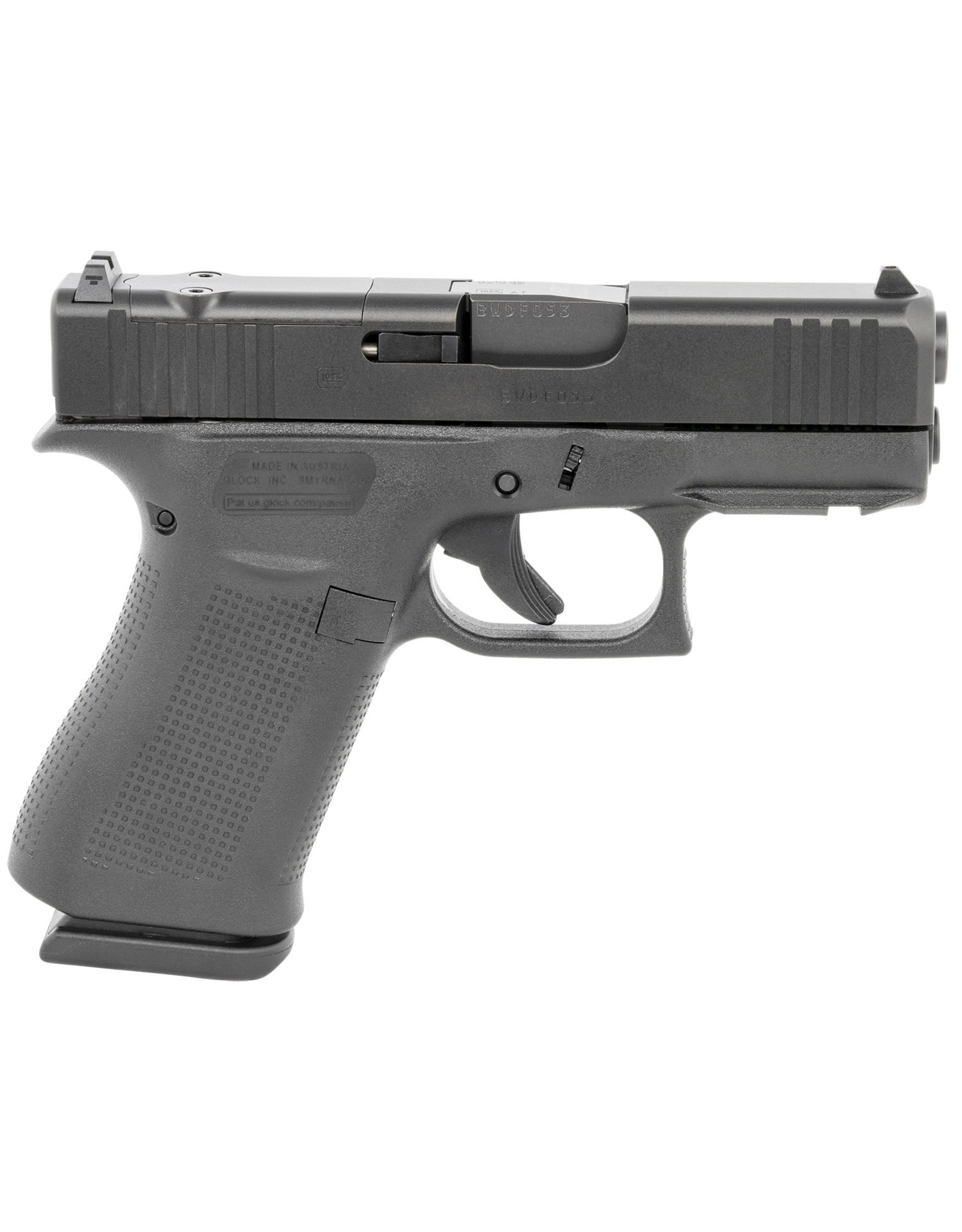Glock 43X MOS 9mm 10+1 Round 3.41" bbl