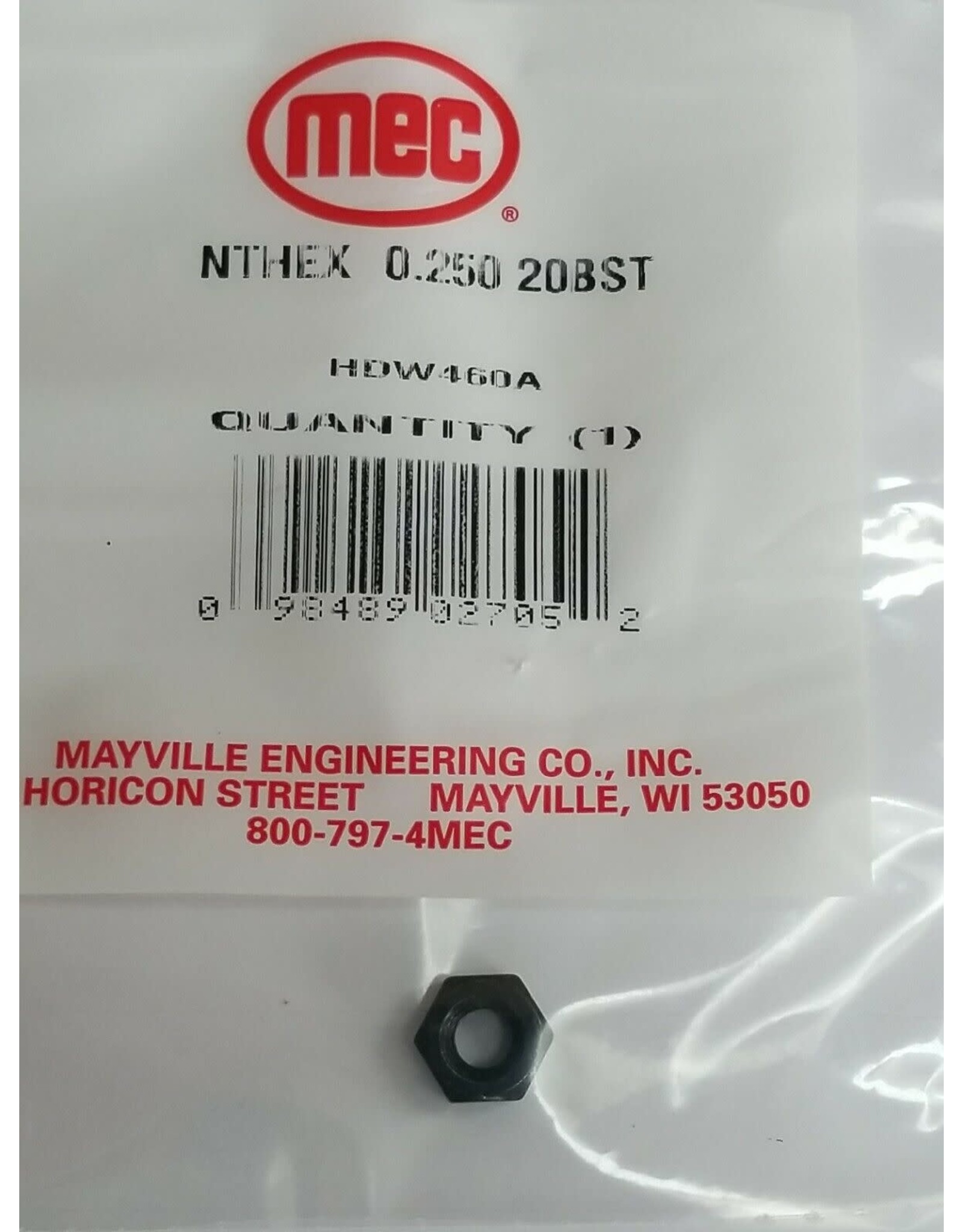 MEC Lock Nut #460a
