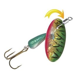 Panther Martin Inline Swivel Spinner - Holographic Tiger Green - 1/16 Oz