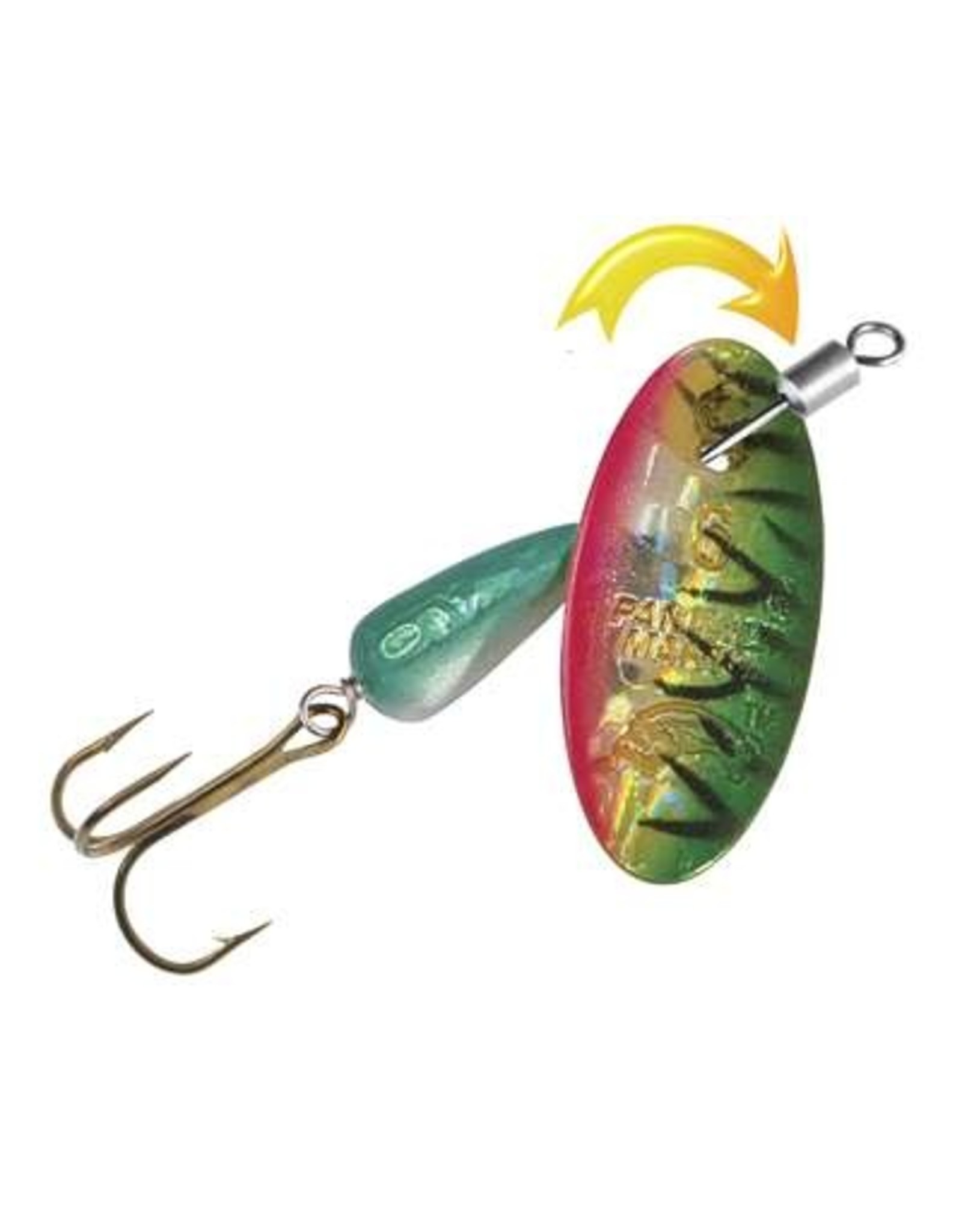 Panther Martin Inline Swivel Spinner - Holographic Tiger Green - 1/8 Oz