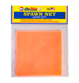 Atlas Atlas Mike's  Spawn Net 3" x 3" Squares-Peach 50 Count