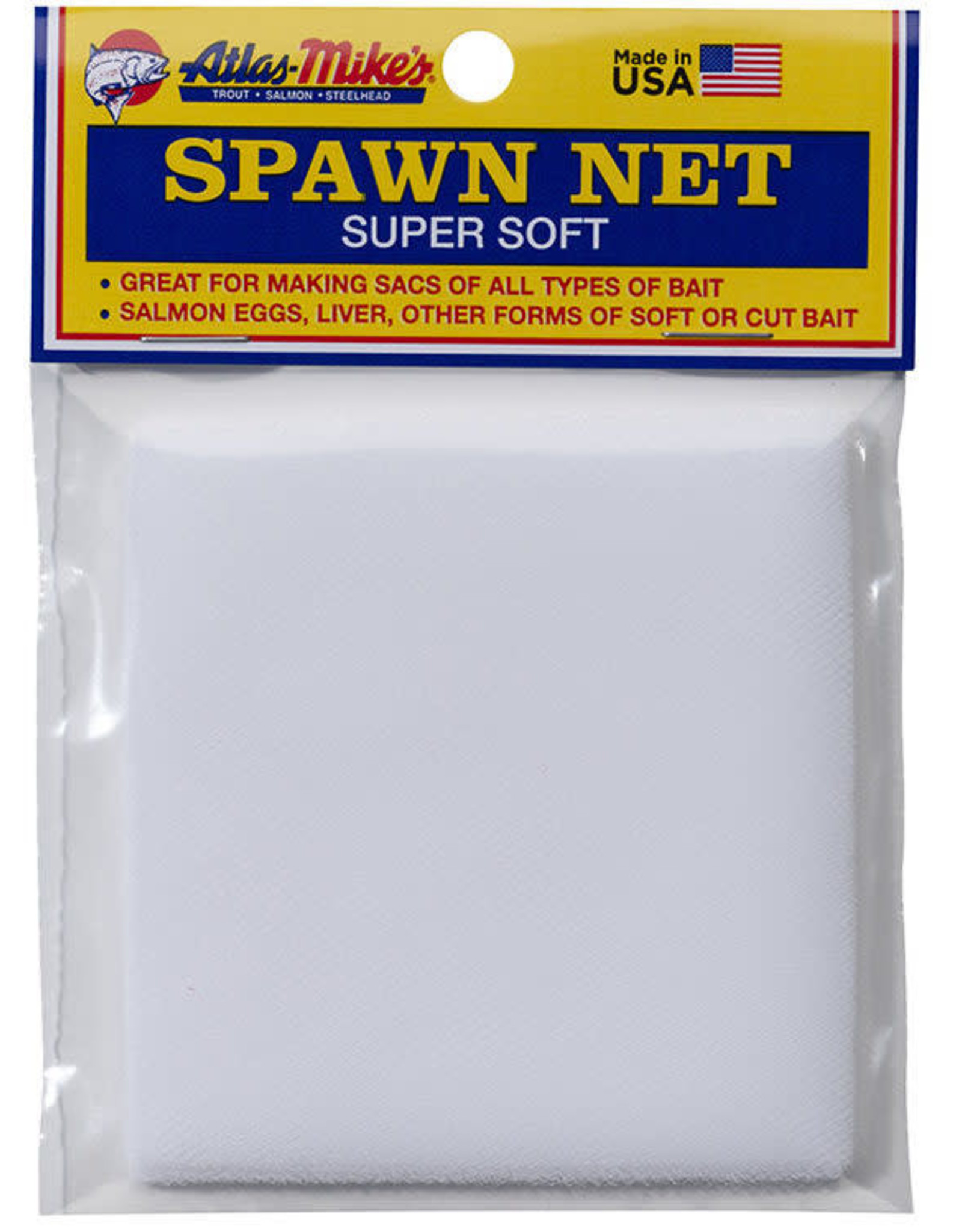 Atlas Mike's Spawn Net 4"X4" White - 50 Count