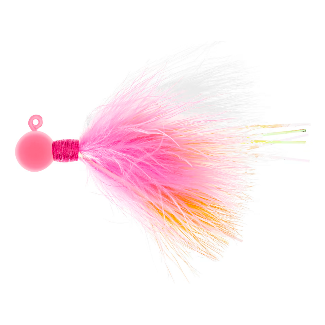 Danielson Steelhead/Salmon Jig 1/8 Oz - Peach/Pink/White - Larry's