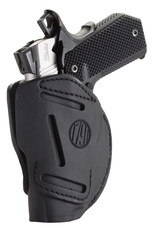 1791 Gunleather OWB 3-Way Multi-Fit Leather Holster - 1911 & Clone 3"-4" - Ambi