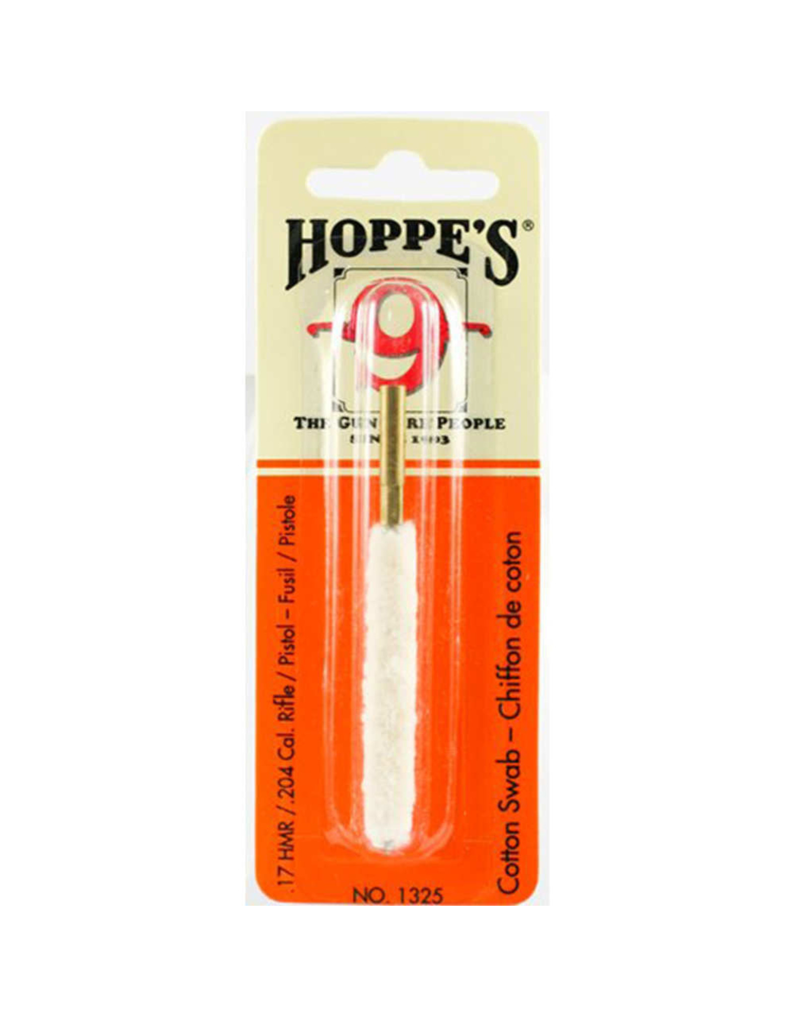 HOPPES Hoppes Cotton Swab/Mop - .17 HMR, .204 Rifle & Pistol