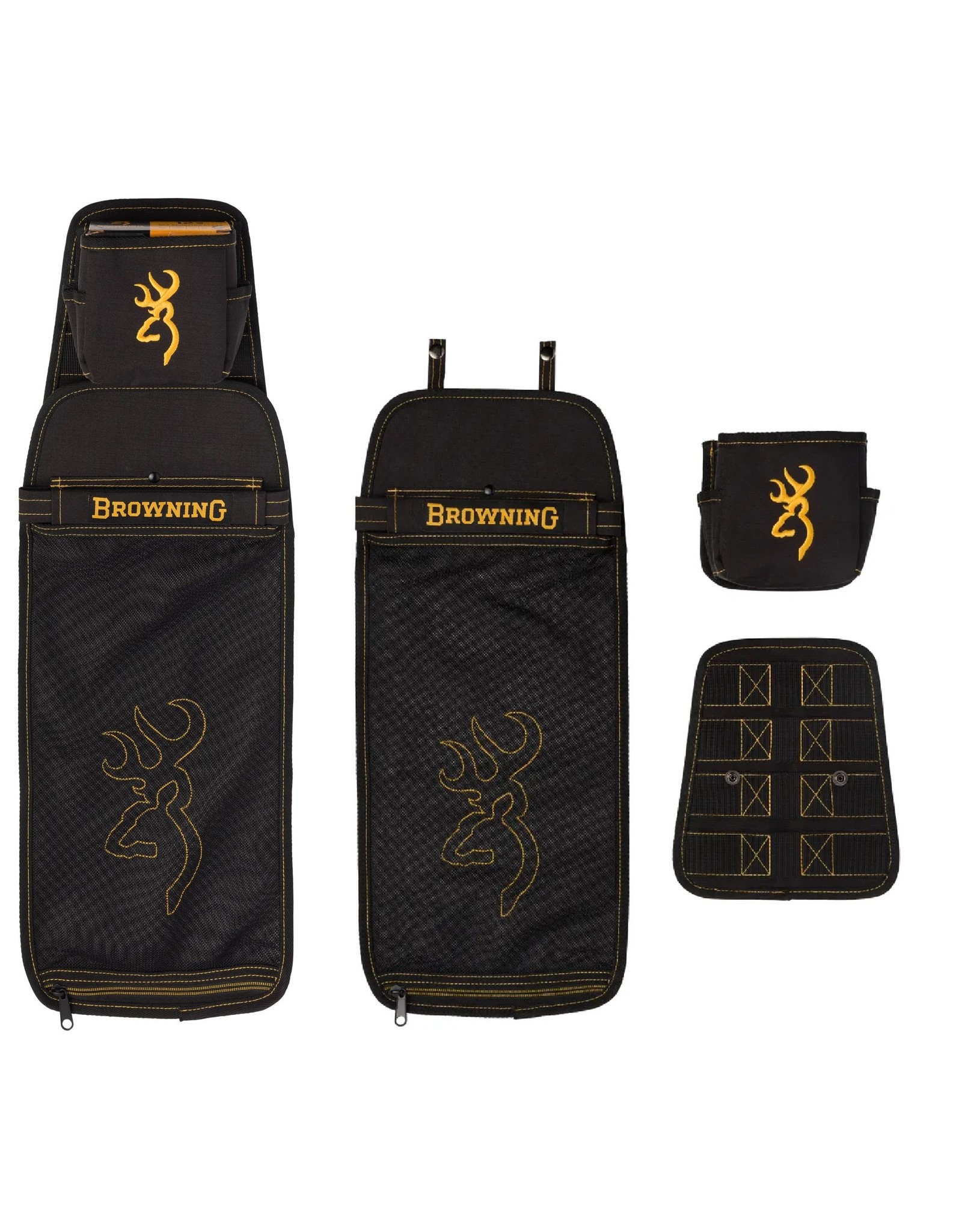 Browning Black & Gold Shell Pouch