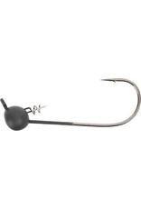 Owner Owner Ultra Shaky Jighead - 1/8 Oz - Size 4/0 - Black - 4 Count