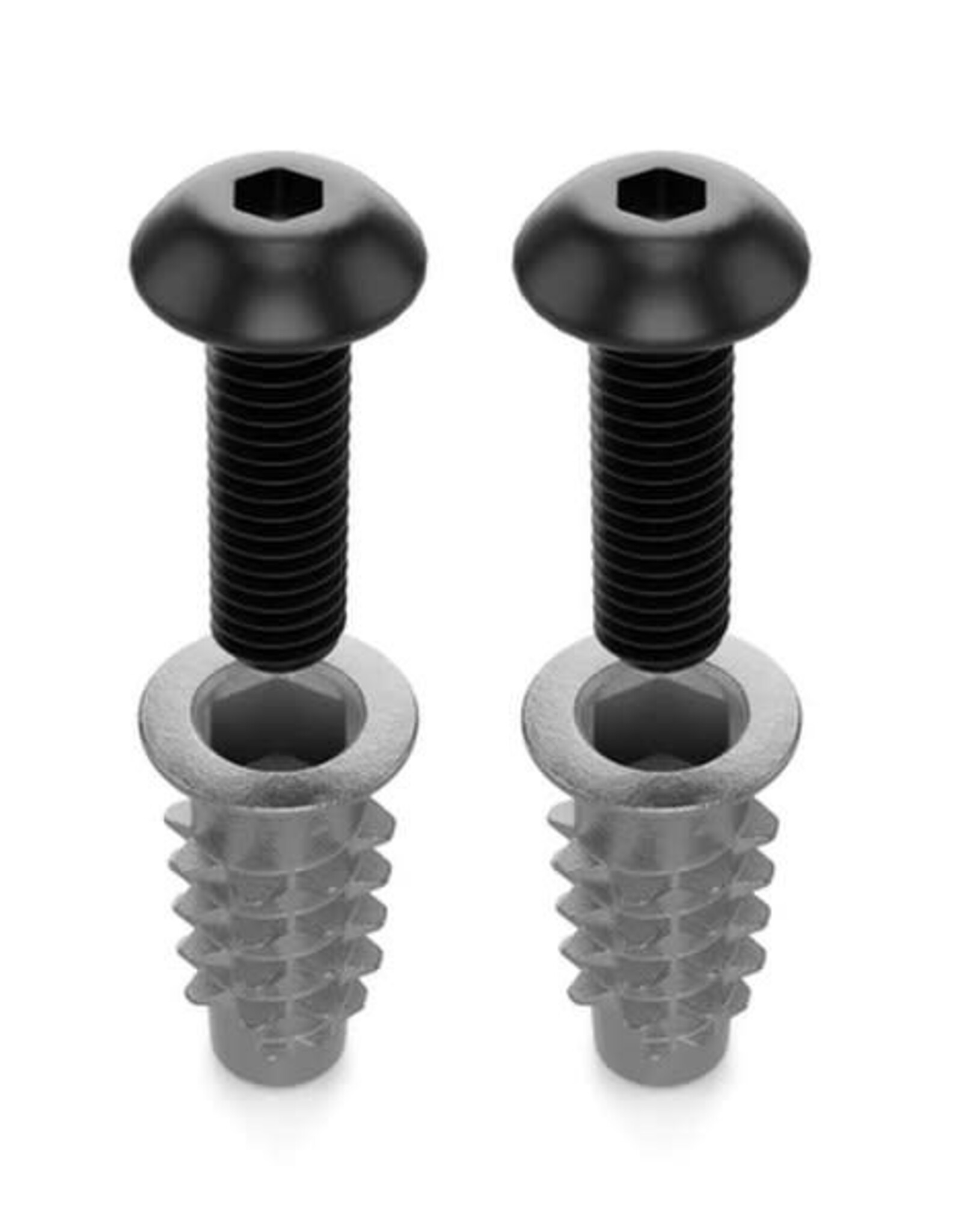 Kick-Eez Kick-Eez Threaded Wood Insert + Screw - 2 pack
