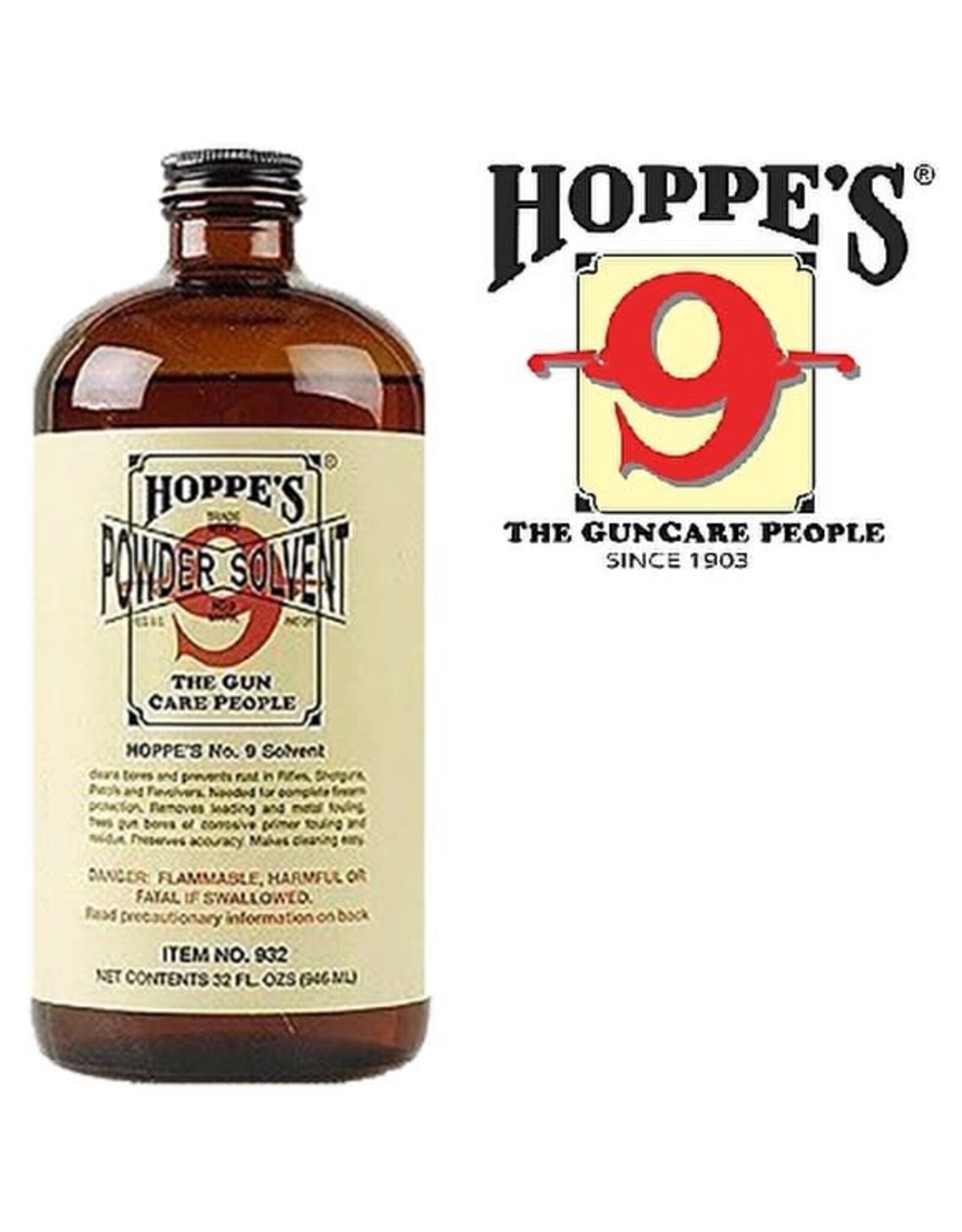 HOPPES Hoppe's No. 9 Bore Cleaner - 32 Oz. - 1 Quart