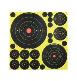 Birchwood Casey Shoot-N-C Adhesive Targets - 5 Sheets - 5 Sizes