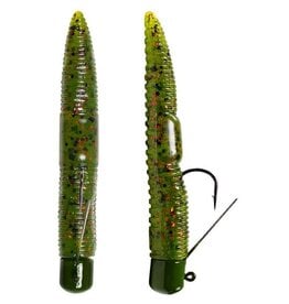 Lunkerhunt Finesse Worm - Pre-Rigged - Watermelon Red - 1/4 Oz. - 3"
