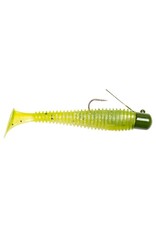 Lunkerhunt Finesse Swimbait - Pre-Rigged -Sexy Melon - 1/4 Oz - 3"