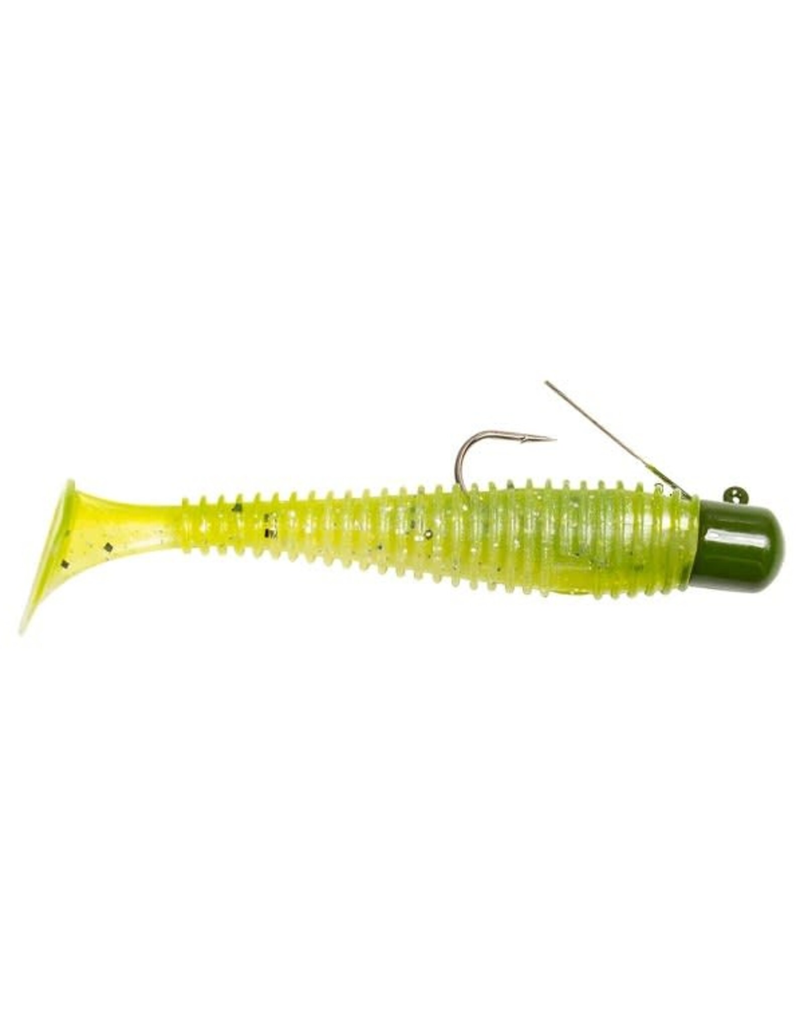 Lunkerhunt Finesse Swimbait - Pre-Rigged -Sexy Melon - 1/4 Oz - 3"