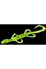 Zoom Zoom 4" mini Lizard - Chartreuse Pepper- 15 Count