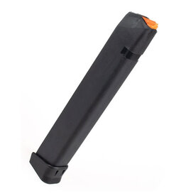 Glock 9mm Magazine - 33 Round With Orange Follower