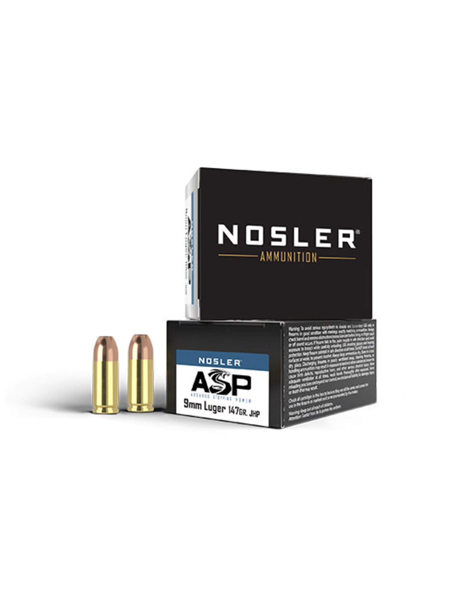 Nosler Nosler Match 9mm 147 Gr JHP  - 20 Count